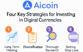 Aicoin平台数字货币投资策略界面展示